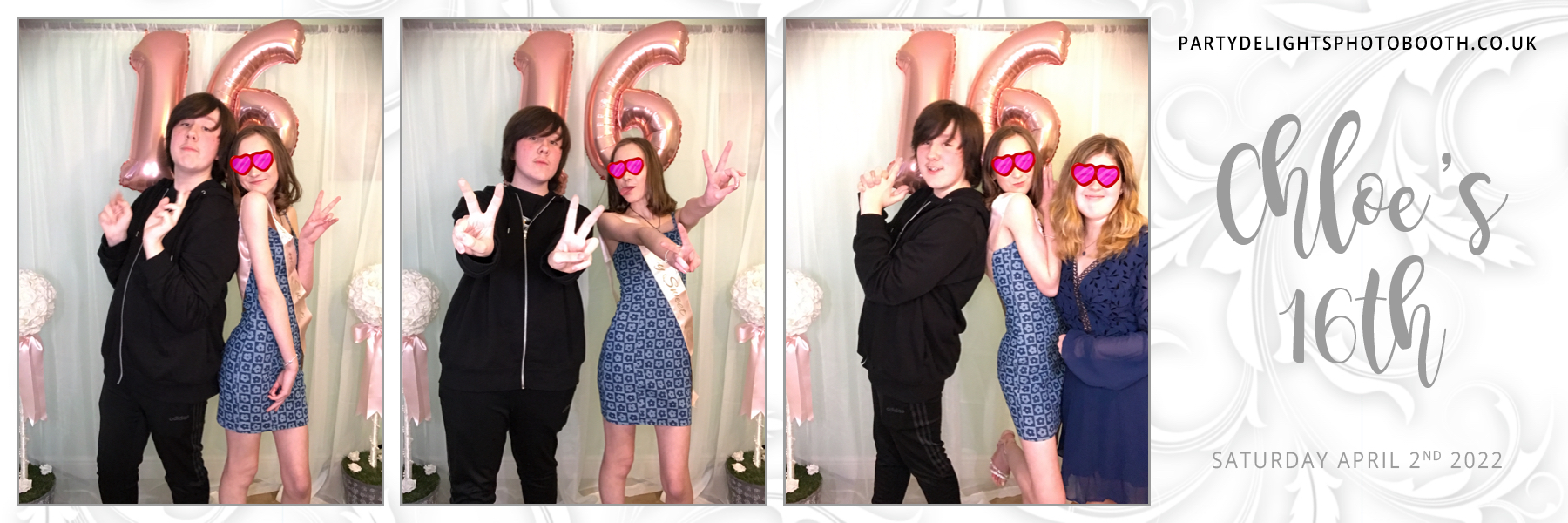 Chloe's 16th birthday | View more photos from the event at gallery.partydelightsphotobooth.co.uk/u/PartyDelightsPhotoBooth/Chloes-16th-birthday