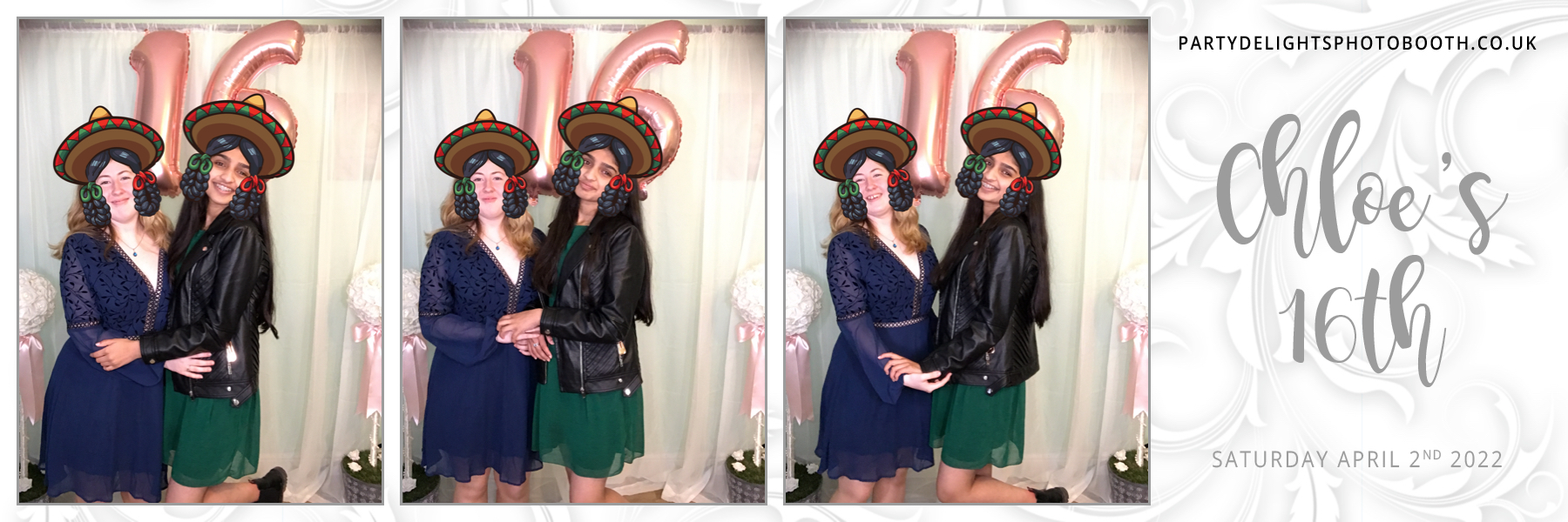 Chloe's 16th birthday | View more photos from the event at gallery.partydelightsphotobooth.co.uk/u/PartyDelightsPhotoBooth/Chloes-16th-birthday