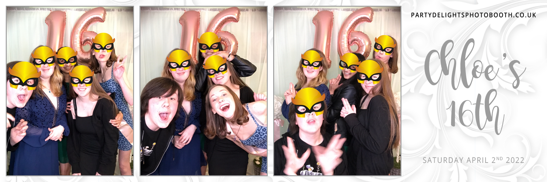 Chloe's 16th birthday | View more photos from the event at gallery.partydelightsphotobooth.co.uk/u/PartyDelightsPhotoBooth/Chloes-16th-birthday