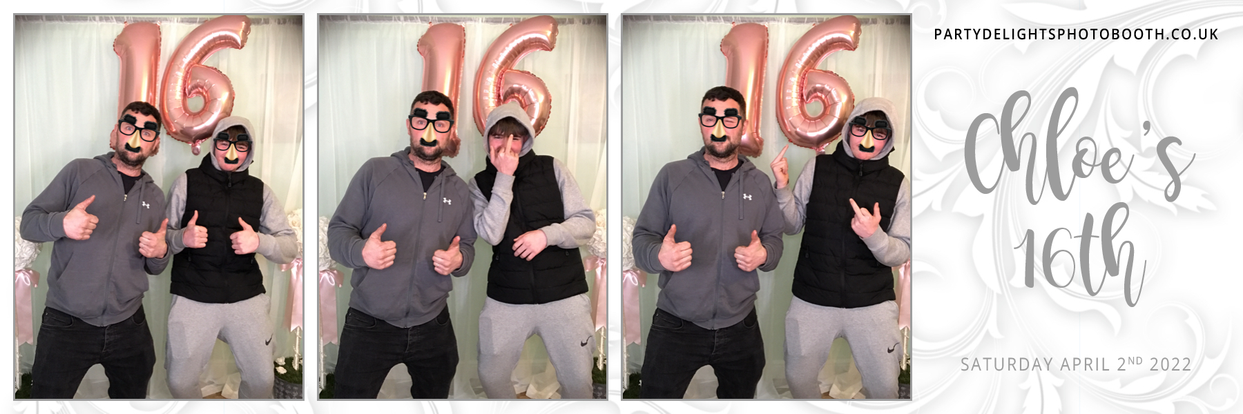 Chloe's 16th birthday | View more photos from the event at gallery.partydelightsphotobooth.co.uk/u/PartyDelightsPhotoBooth/Chloes-16th-birthday