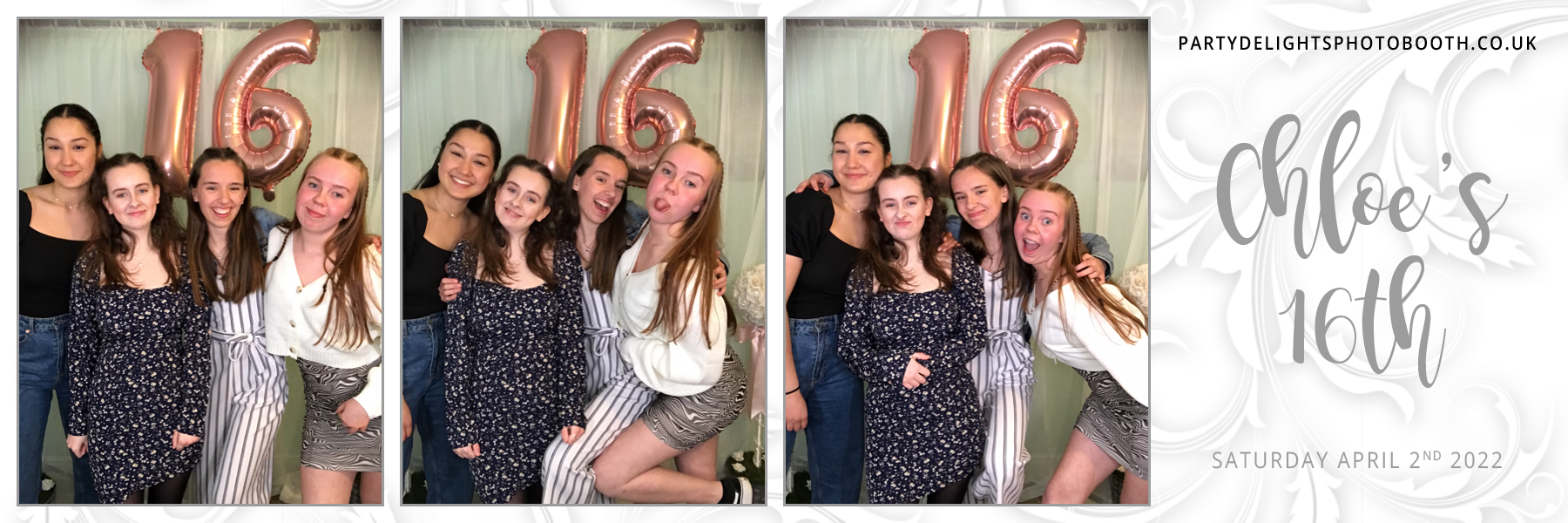 Chloe's 16th birthday | View more photos from the event at gallery.partydelightsphotobooth.co.uk/u/PartyDelightsPhotoBooth/Chloes-16th-birthday