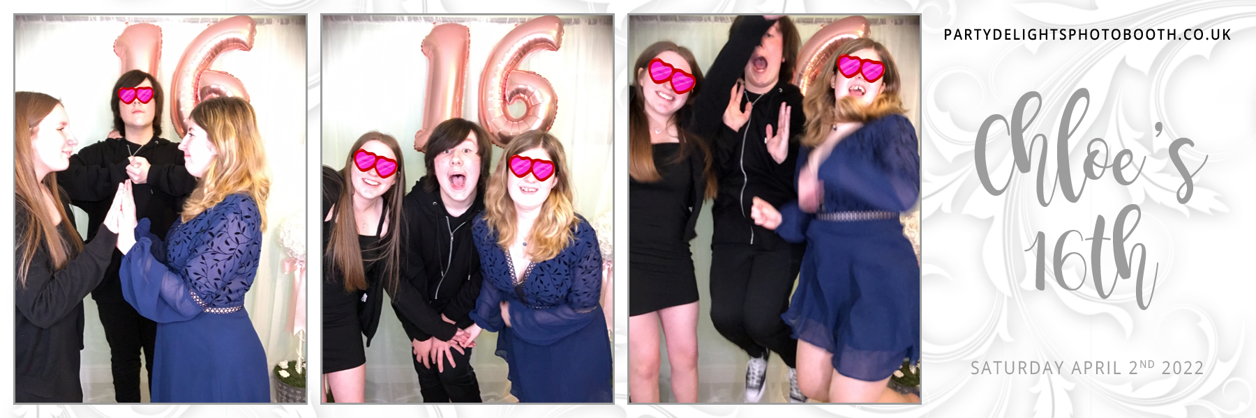 Chloe's 16th birthday | View more photos from the event at gallery.partydelightsphotobooth.co.uk/u/PartyDelightsPhotoBooth/Chloes-16th-birthday