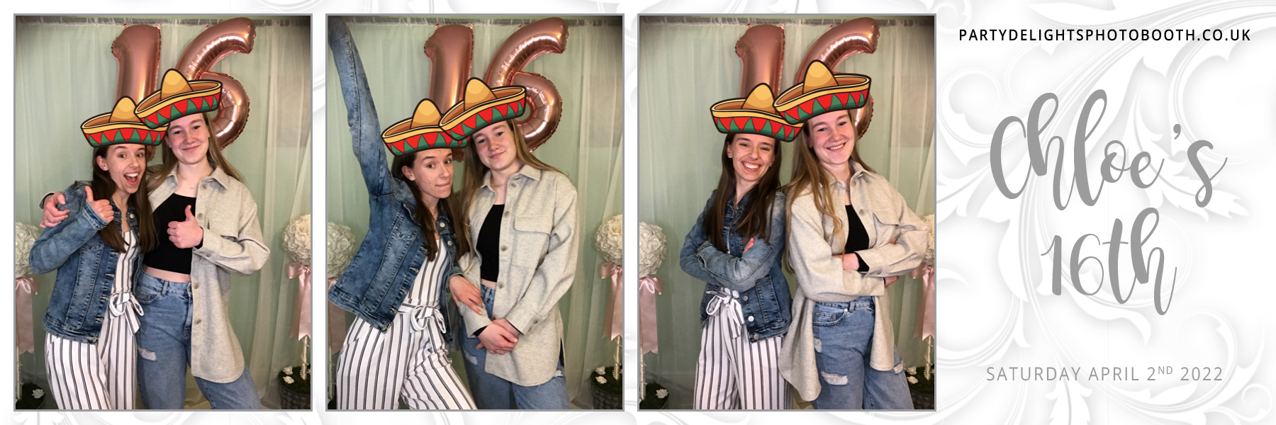 Chloe's 16th birthday | View more photos from the event at gallery.partydelightsphotobooth.co.uk/u/PartyDelightsPhotoBooth/Chloes-16th-birthday