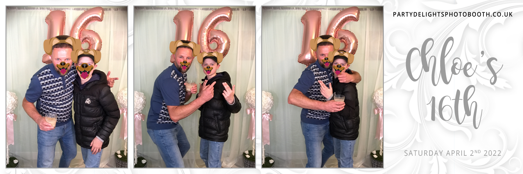 Chloe's 16th birthday | View more photos from the event at gallery.partydelightsphotobooth.co.uk/u/PartyDelightsPhotoBooth/Chloes-16th-birthday