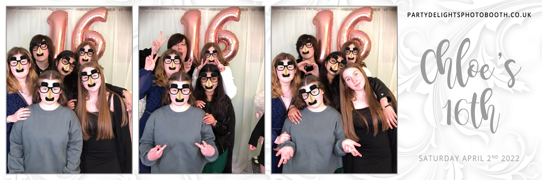 Chloe's 16th birthday | View more photos from the event at gallery.partydelightsphotobooth.co.uk/u/PartyDelightsPhotoBooth/Chloes-16th-birthday