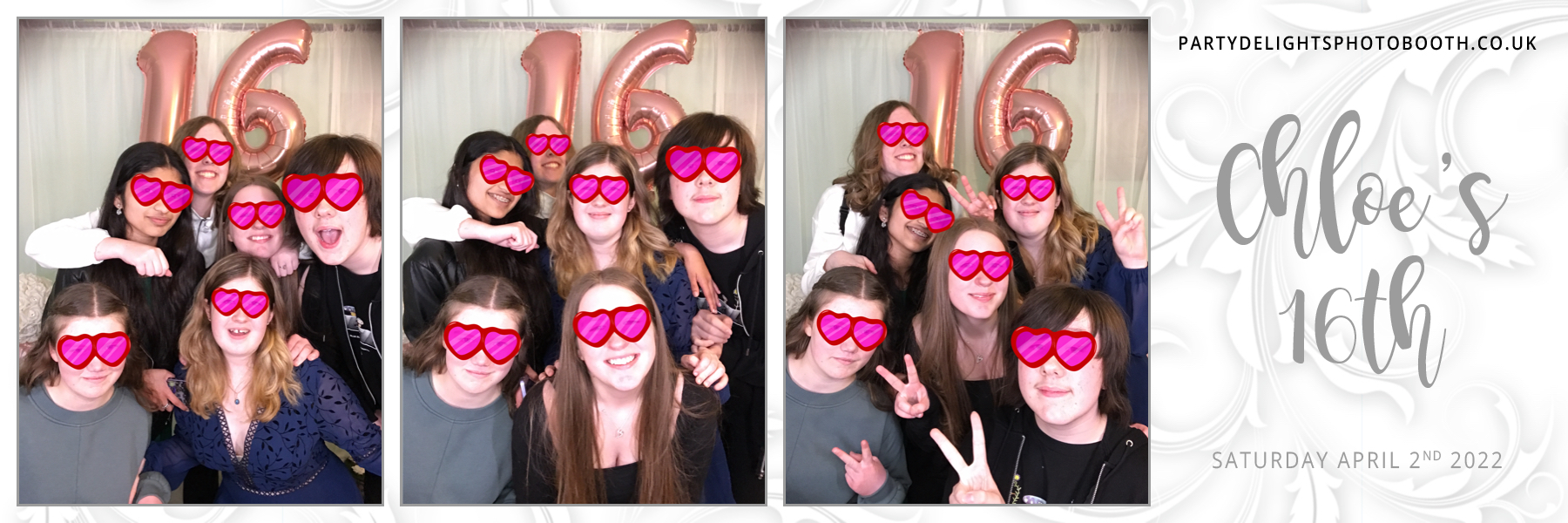 Chloe's 16th birthday | View more photos from the event at gallery.partydelightsphotobooth.co.uk/u/PartyDelightsPhotoBooth/Chloes-16th-birthday