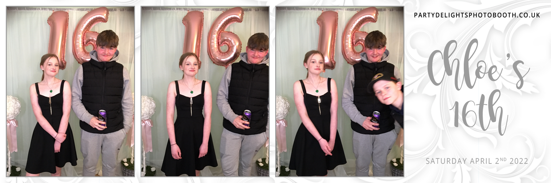 Chloe's 16th birthday | View more photos from the event at gallery.partydelightsphotobooth.co.uk/u/PartyDelightsPhotoBooth/Chloes-16th-birthday