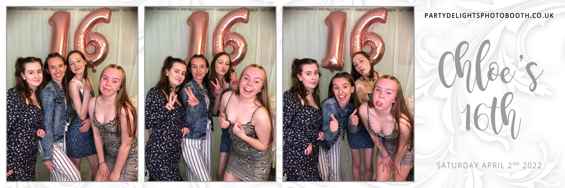 Chloe's 16th birthday | View more photos from the event at gallery.partydelightsphotobooth.co.uk/u/PartyDelightsPhotoBooth/Chloes-16th-birthday