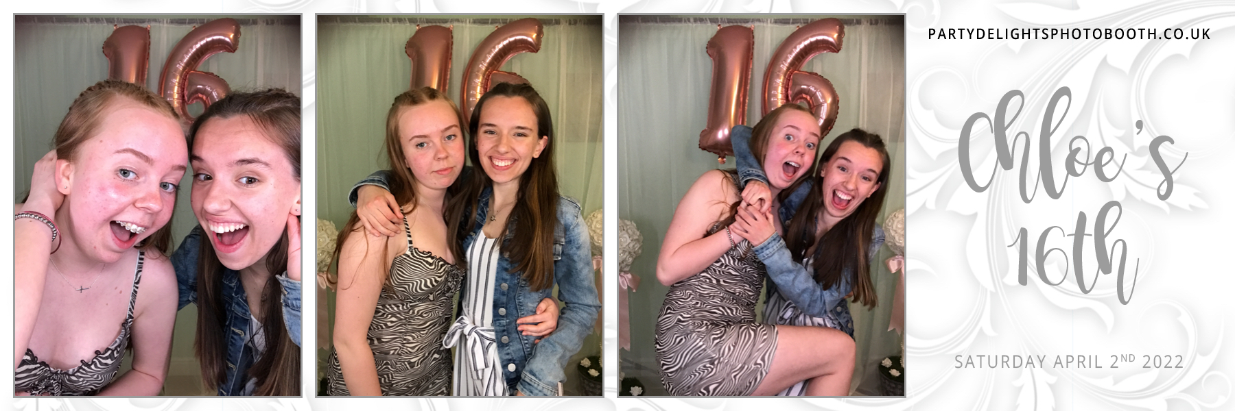 Chloe's 16th birthday | View more photos from the event at gallery.partydelightsphotobooth.co.uk/u/PartyDelightsPhotoBooth/Chloes-16th-birthday