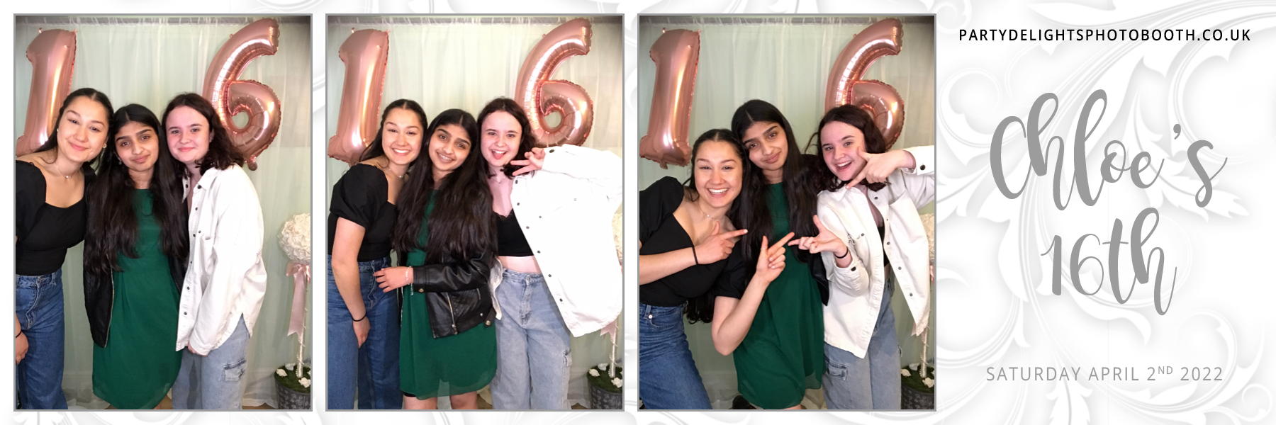 Chloe's 16th birthday | View more photos from the event at gallery.partydelightsphotobooth.co.uk/u/PartyDelightsPhotoBooth/Chloes-16th-birthday