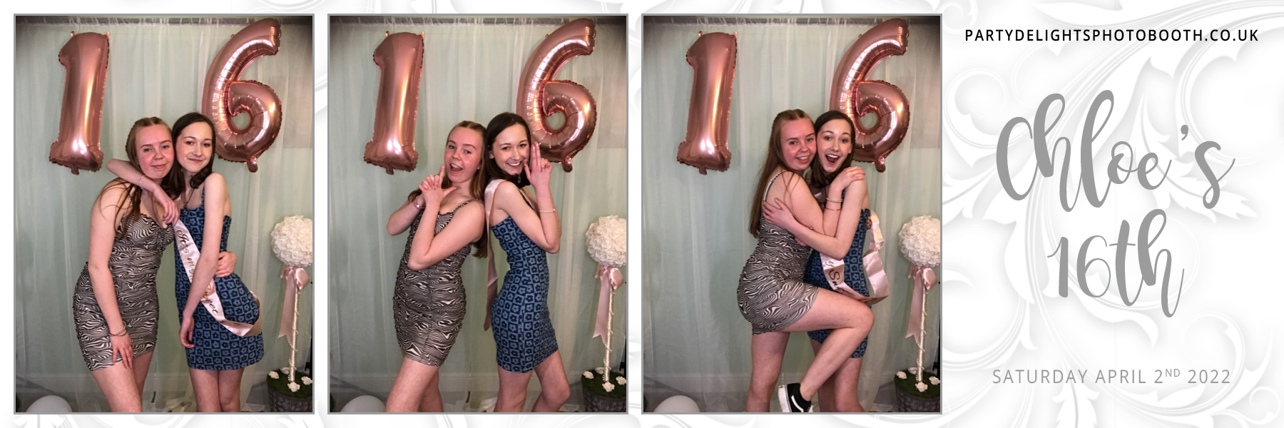 Chloe's 16th birthday | View more photos from the event at gallery.partydelightsphotobooth.co.uk/u/PartyDelightsPhotoBooth/Chloes-16th-birthday