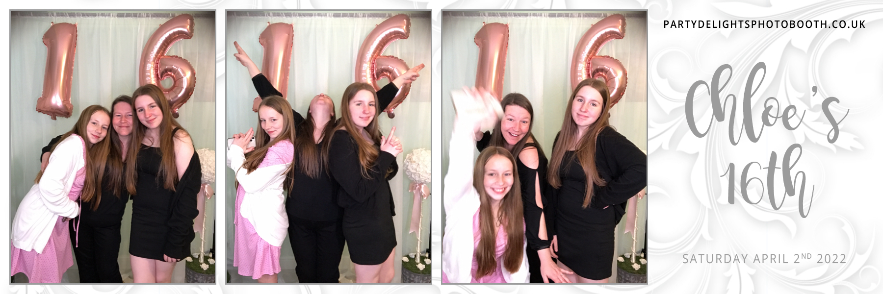 Chloe's 16th birthday | View more photos from the event at gallery.partydelightsphotobooth.co.uk/u/PartyDelightsPhotoBooth/Chloes-16th-birthday