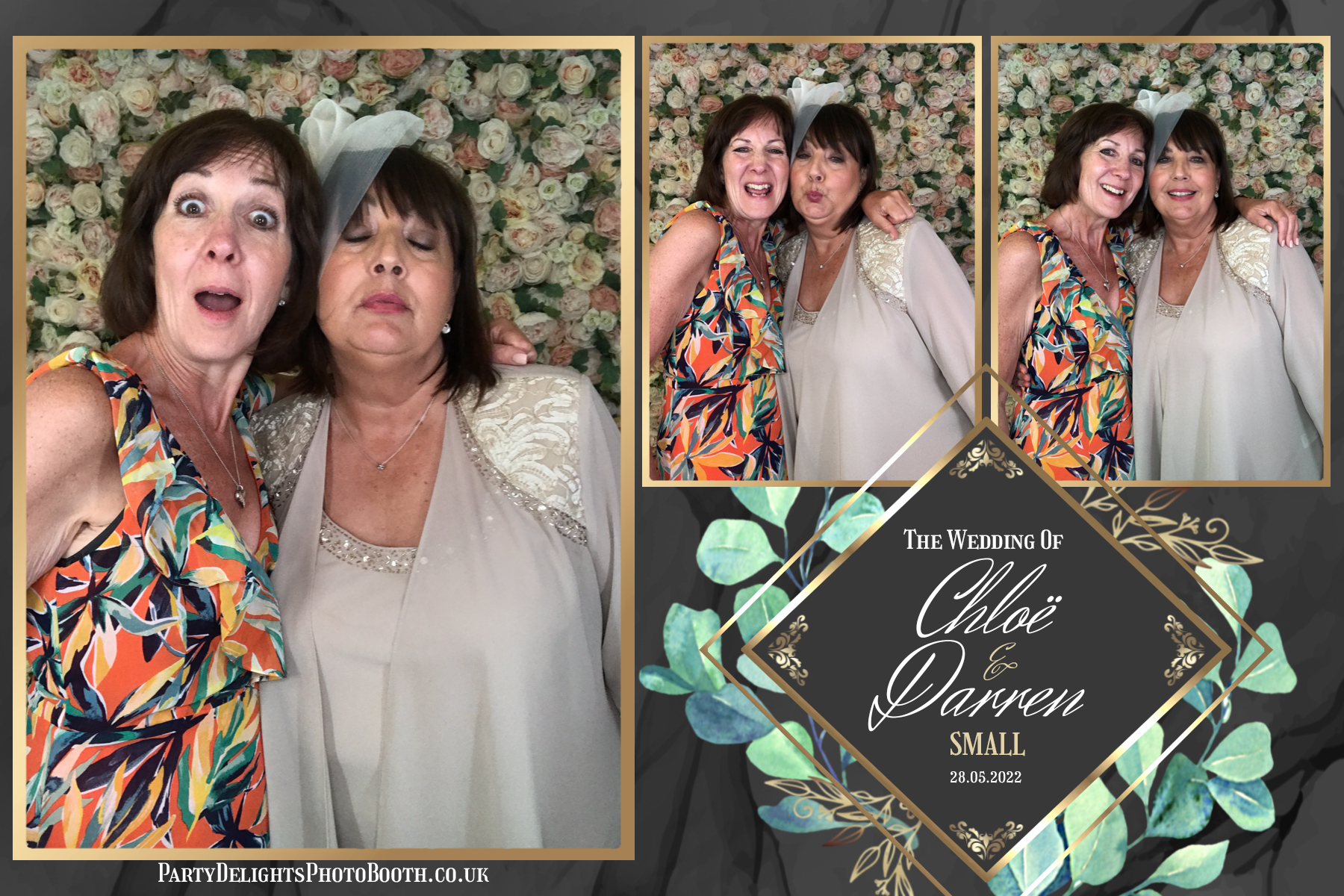 Chloe's and Darren's Wedding | View more photos from the event at gallery.partydelightsphotobooth.co.uk/u/PartyDelightsPhotoBooth/Chloes-and-Darrens-Wedding