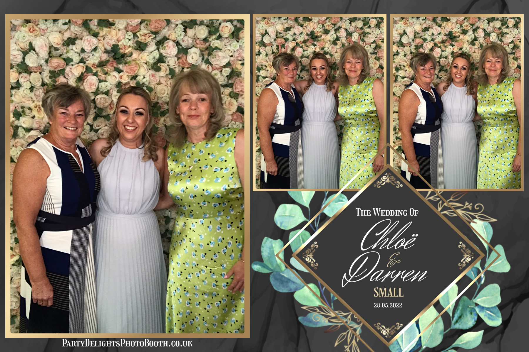 Chloe's and Darren's Wedding | View more photos from the event at gallery.partydelightsphotobooth.co.uk/u/PartyDelightsPhotoBooth/Chloes-and-Darrens-Wedding