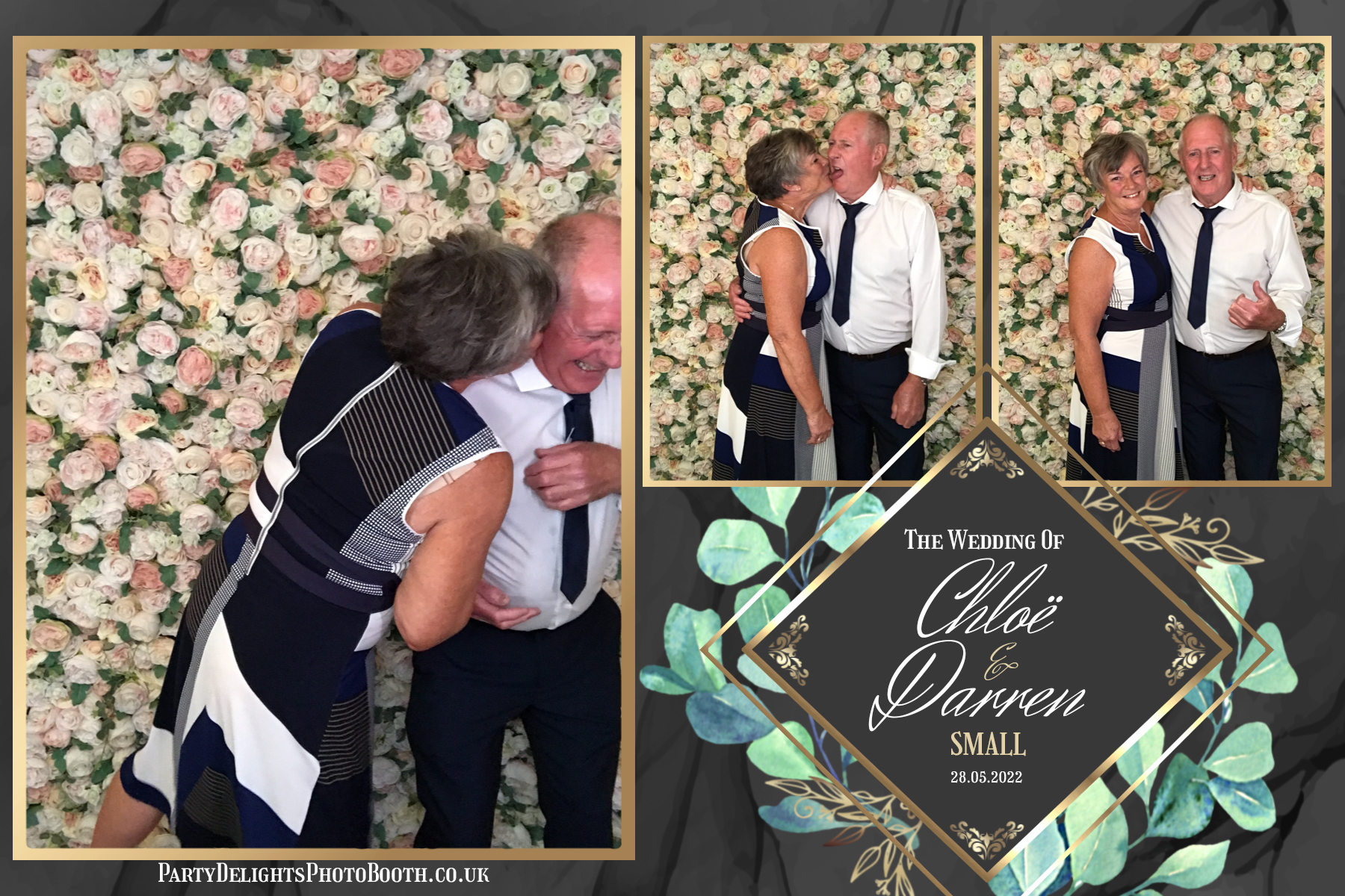 Chloe's and Darren's Wedding | View more photos from the event at gallery.partydelightsphotobooth.co.uk/u/PartyDelightsPhotoBooth/Chloes-and-Darrens-Wedding