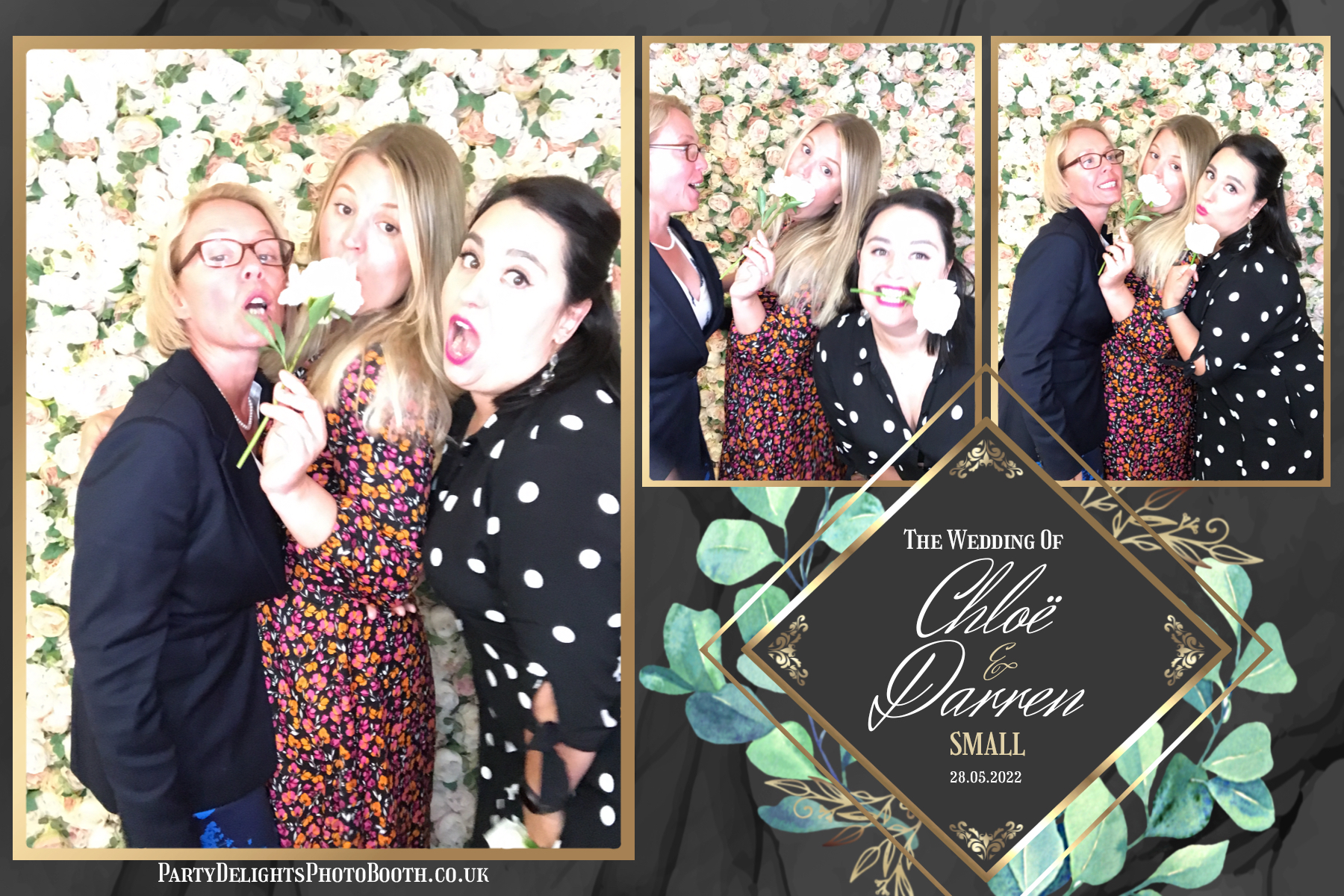 Chloe's and Darren's Wedding | View more photos from the event at gallery.partydelightsphotobooth.co.uk/u/PartyDelightsPhotoBooth/Chloes-and-Darrens-Wedding
