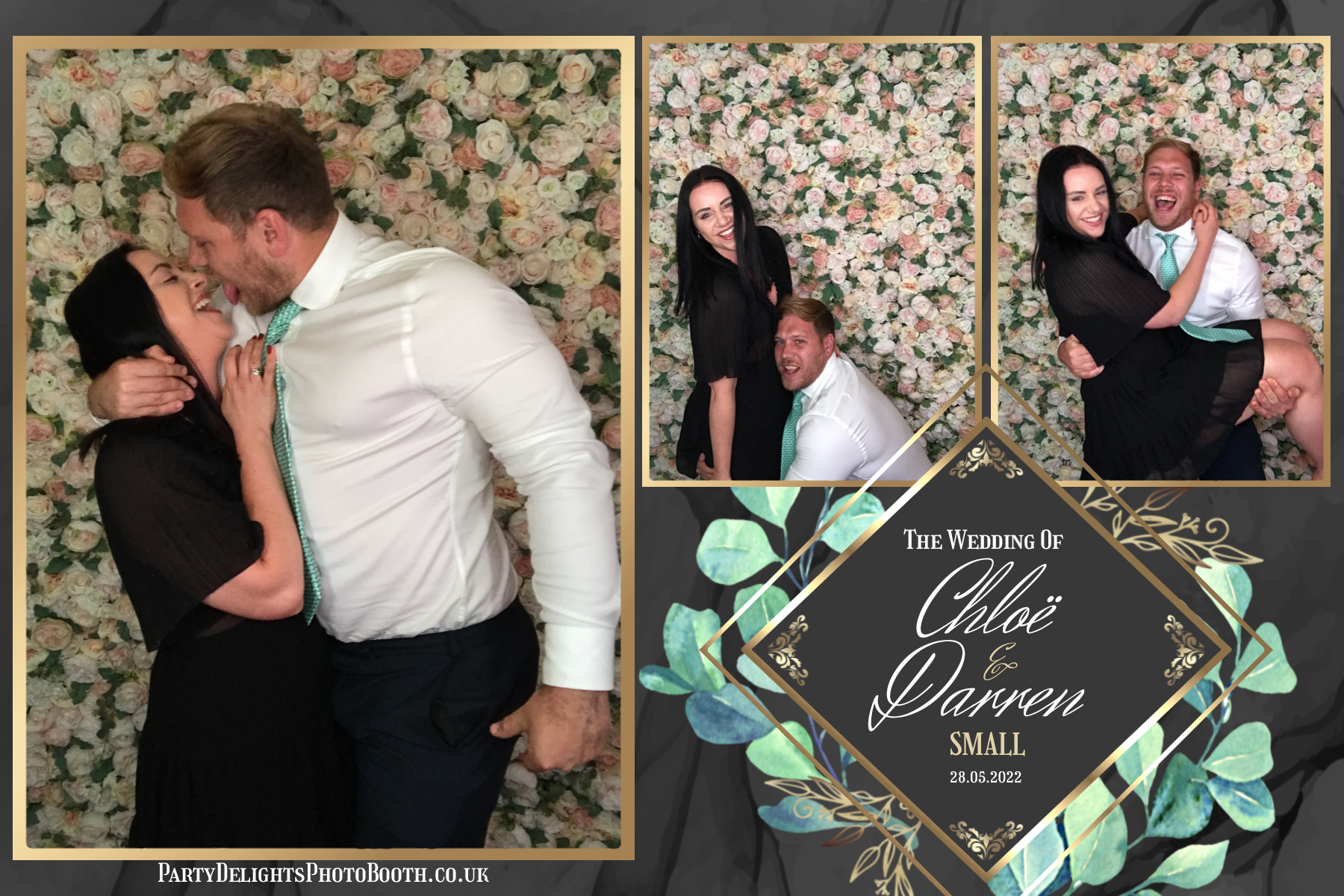 Chloe's and Darren's Wedding | View more photos from the event at gallery.partydelightsphotobooth.co.uk/u/PartyDelightsPhotoBooth/Chloes-and-Darrens-Wedding