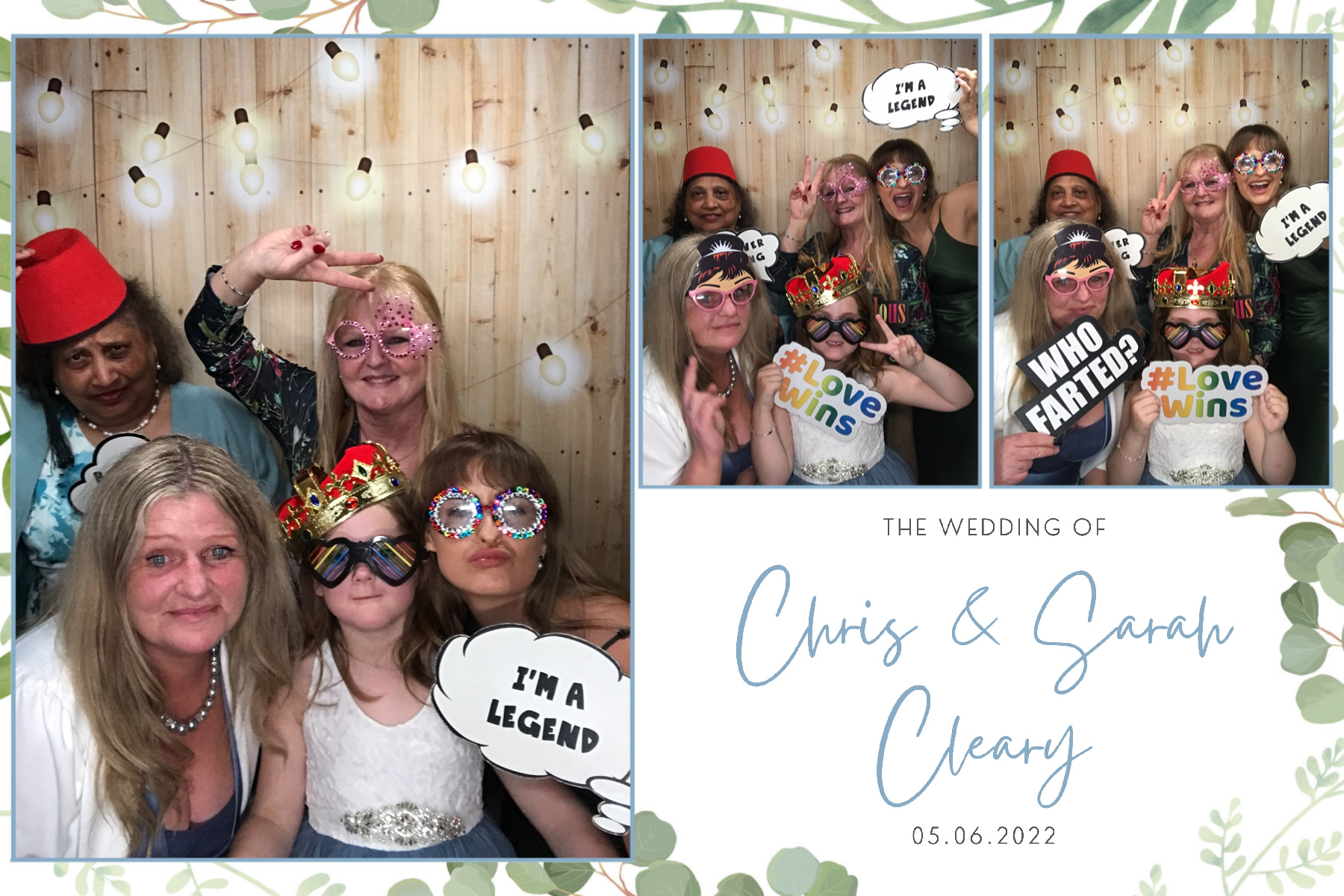 Chris & Sarah's Wedding | View more photos from the event at gallery.partydelightsphotobooth.co.uk/u/PartyDelightsPhotoBooth/Chris-Sarahs-Wedding