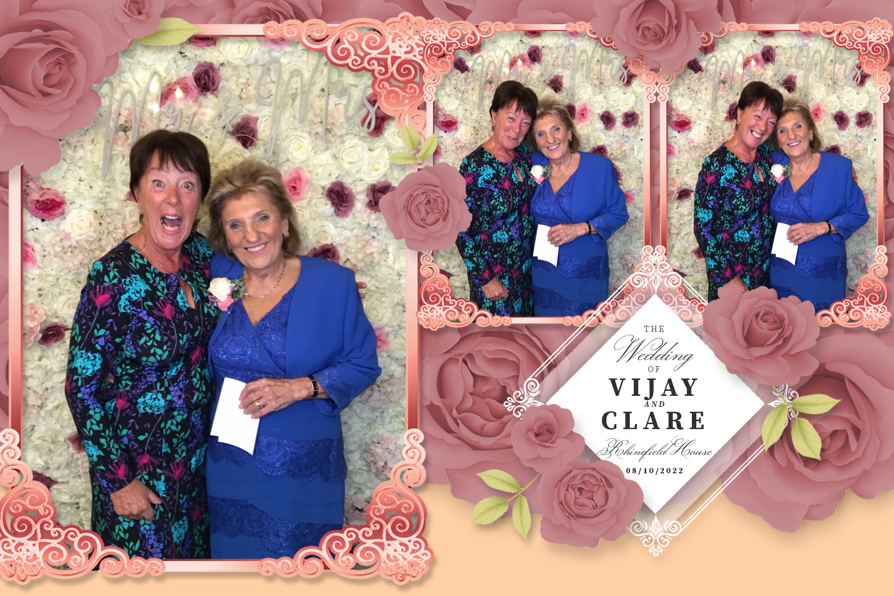 Clare & Vijay | View more photos from the event at gallery.partydelightsphotobooth.co.uk/u/PartyDelightsPhotoBooth/Clare-Vijay