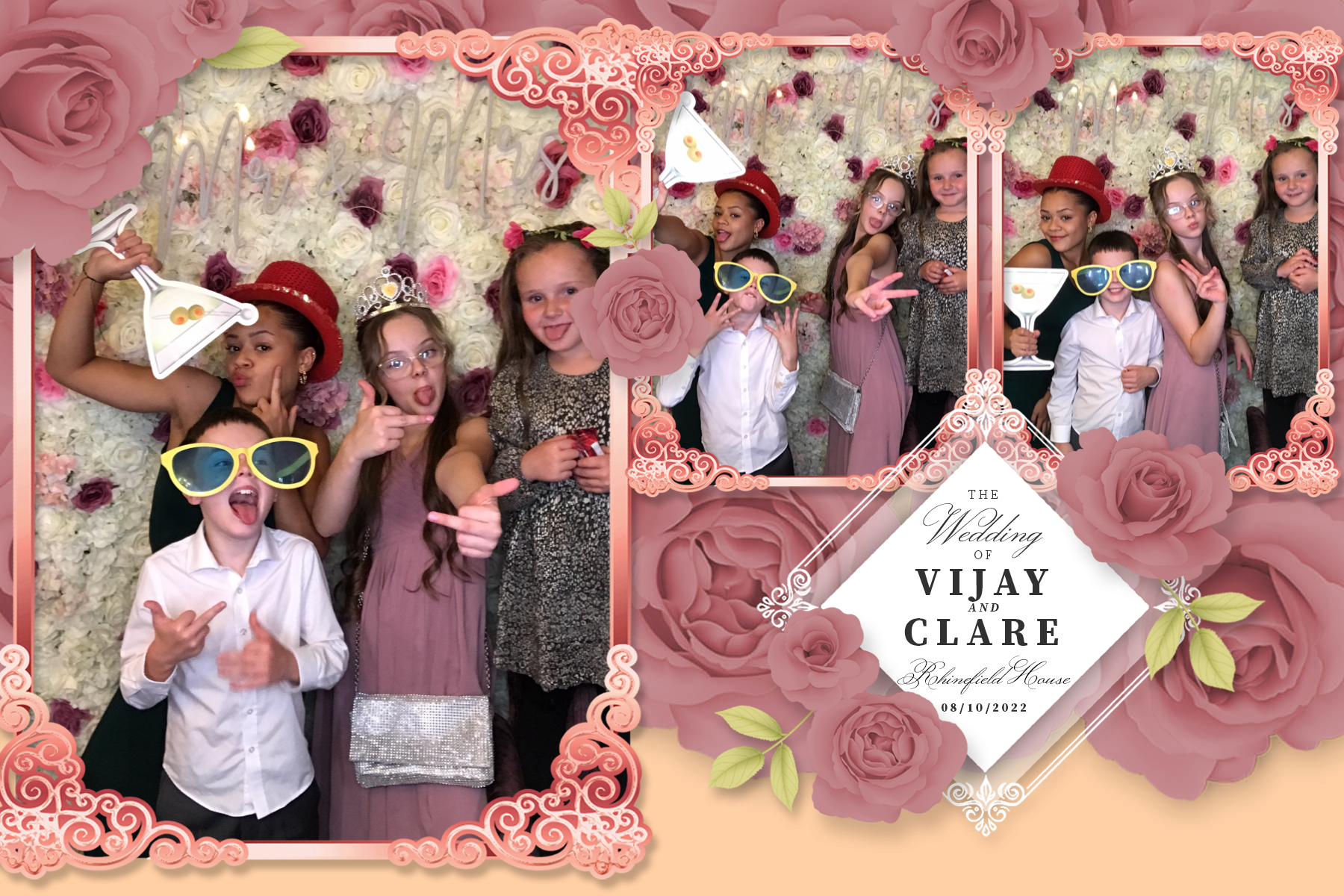 Clare & Vijay | View more photos from the event at gallery.partydelightsphotobooth.co.uk/u/PartyDelightsPhotoBooth/Clare-Vijay
