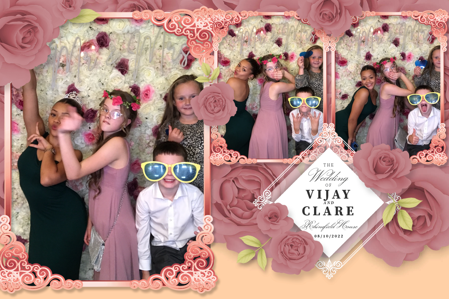 Clare & Vijay | View more photos from the event at gallery.partydelightsphotobooth.co.uk/u/PartyDelightsPhotoBooth/Clare-Vijay