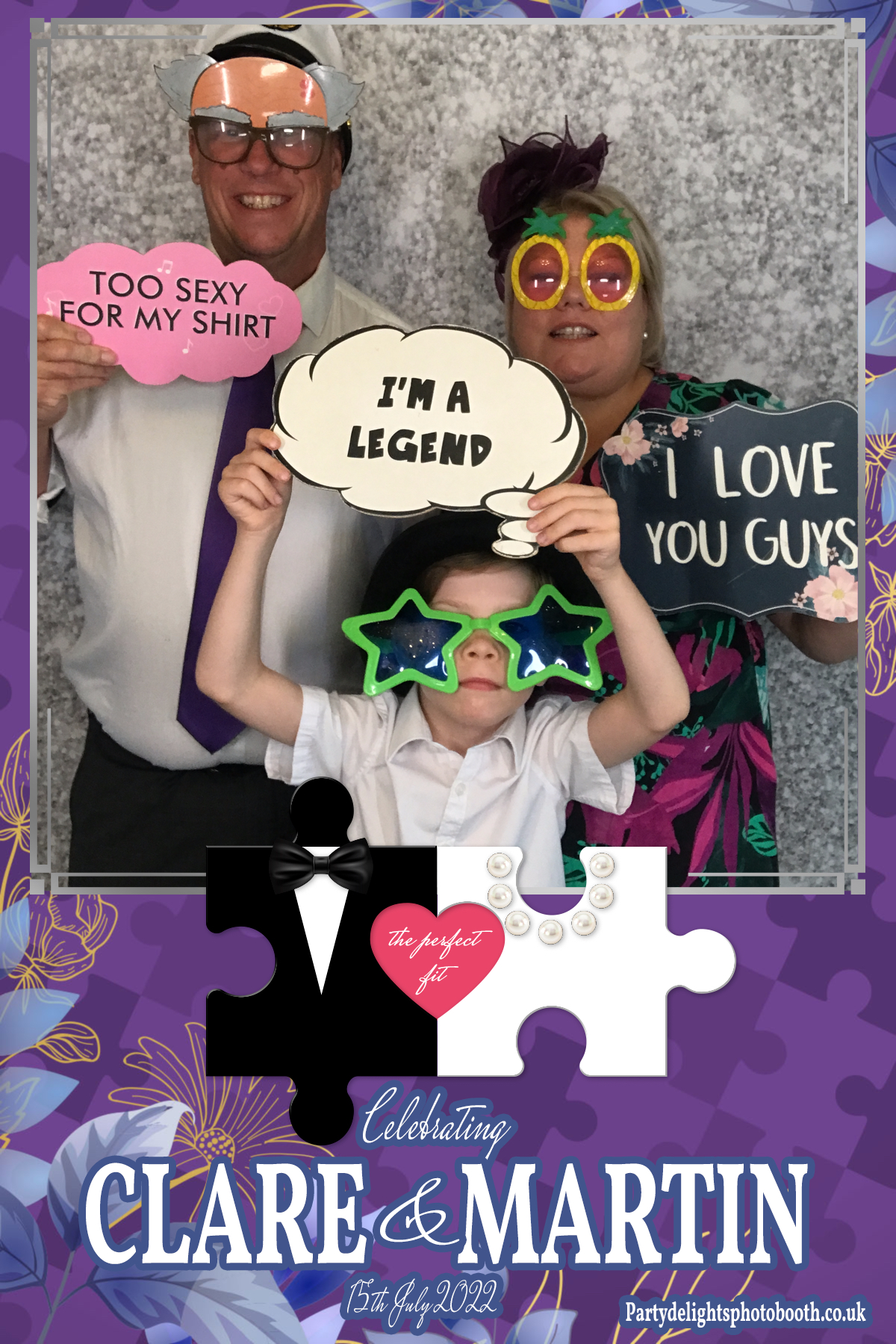 Clare and Martin's Wedding | View more photos from the event at gallery.partydelightsphotobooth.co.uk/u/PartyDelightsPhotoBooth/Clare-and-Martins-Wedding