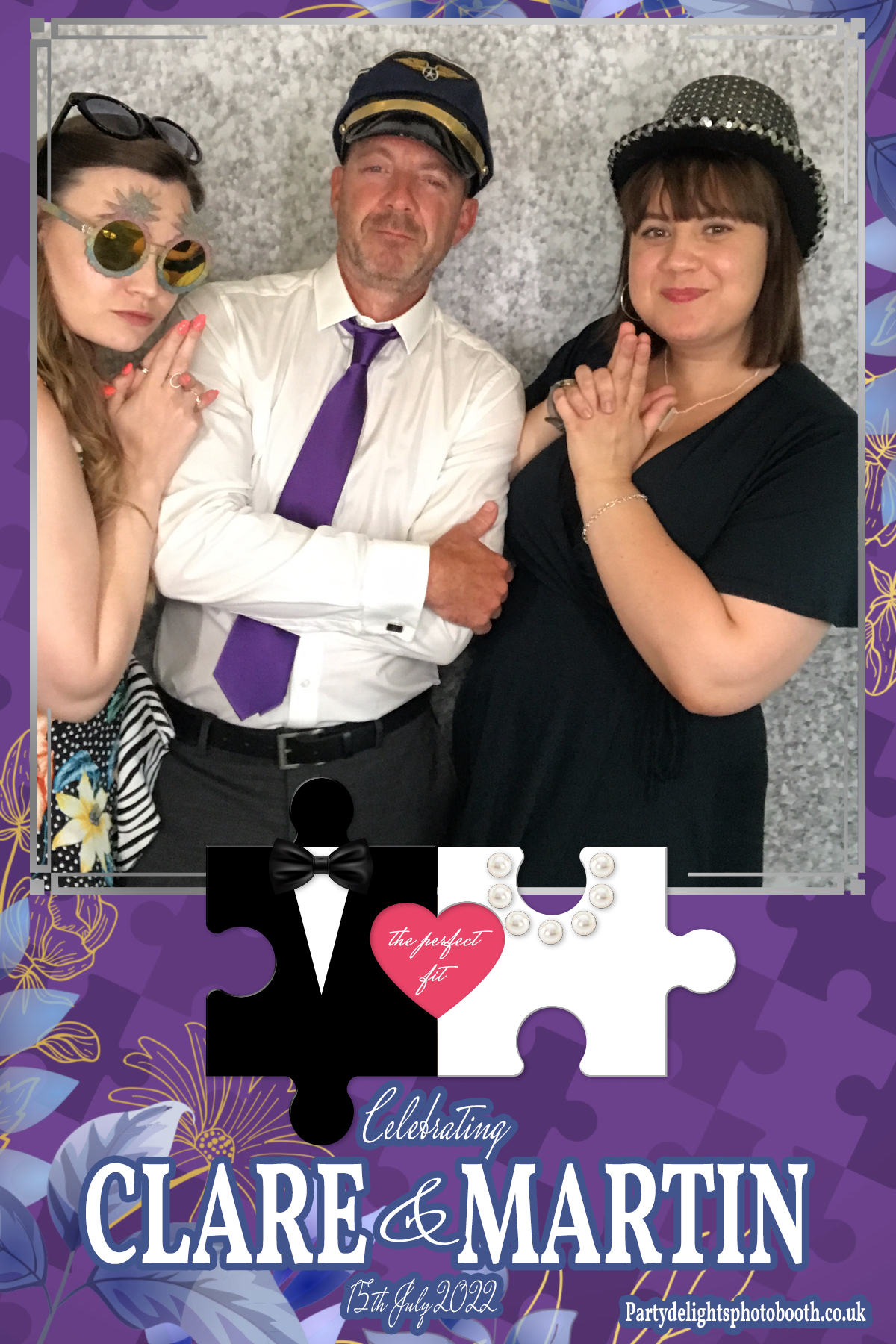 Clare and Martin's Wedding | View more photos from the event at gallery.partydelightsphotobooth.co.uk/u/PartyDelightsPhotoBooth/Clare-and-Martins-Wedding