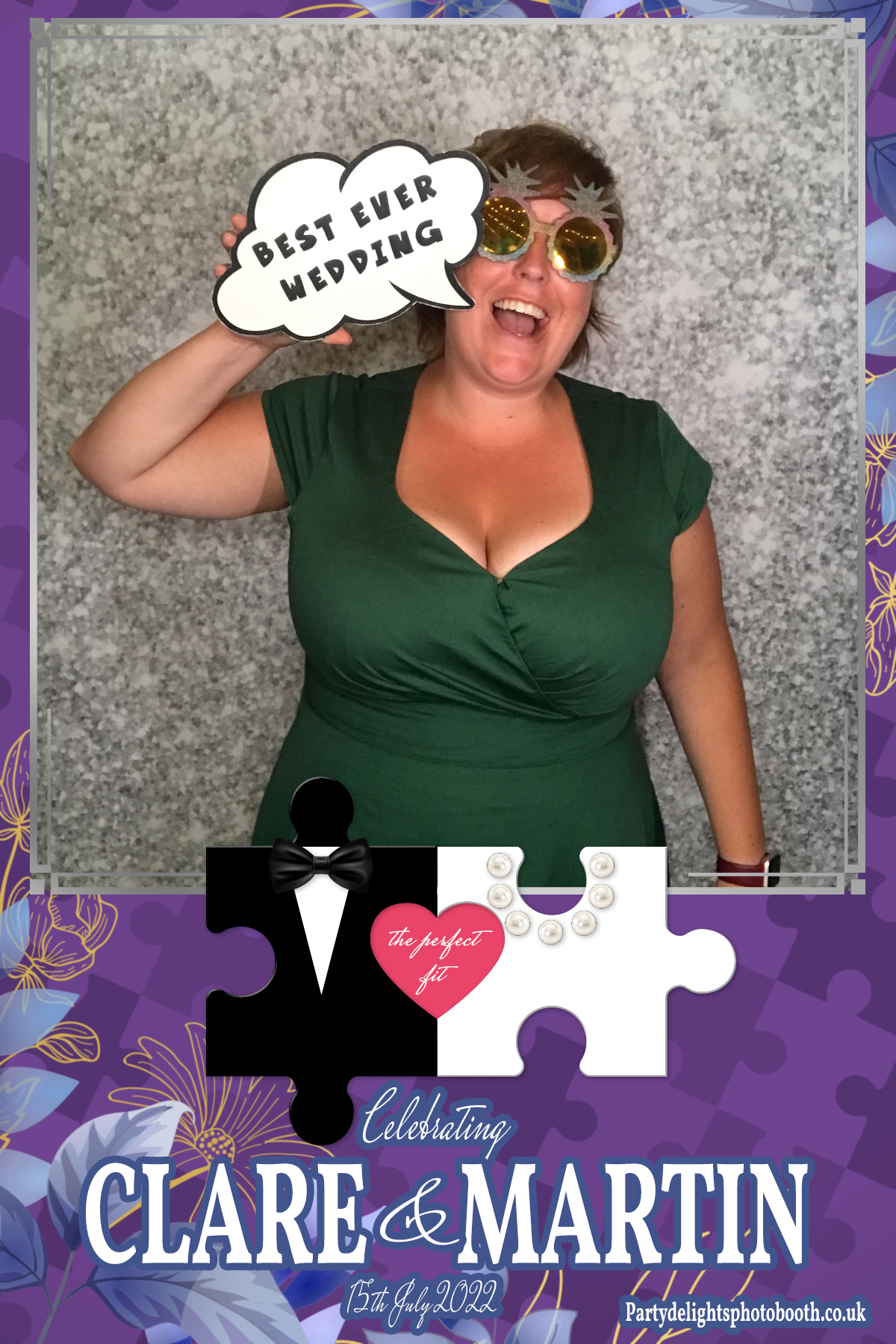 Clare and Martin's Wedding | View more photos from the event at gallery.partydelightsphotobooth.co.uk/u/PartyDelightsPhotoBooth/Clare-and-Martins-Wedding