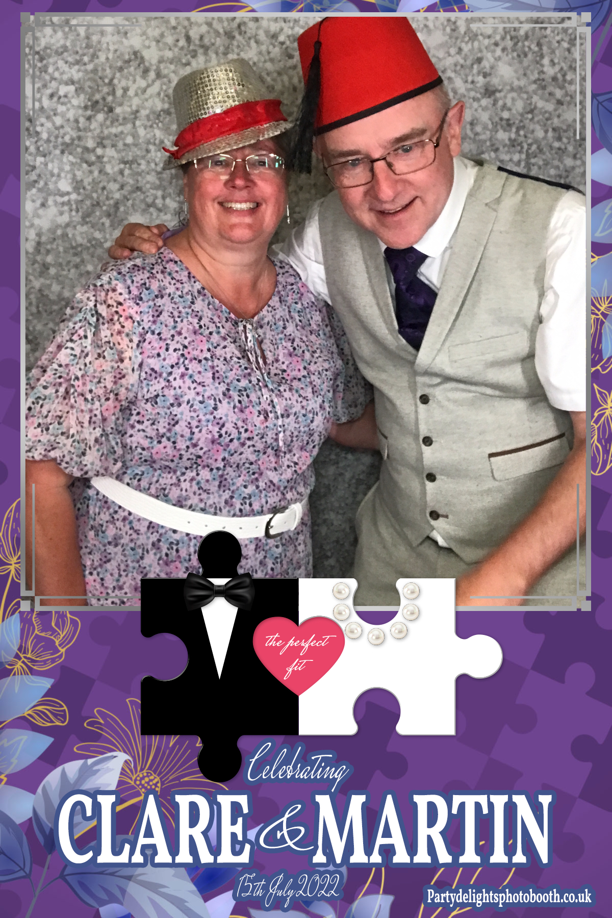 Clare and Martin's Wedding | View more photos from the event at gallery.partydelightsphotobooth.co.uk/u/PartyDelightsPhotoBooth/Clare-and-Martins-Wedding