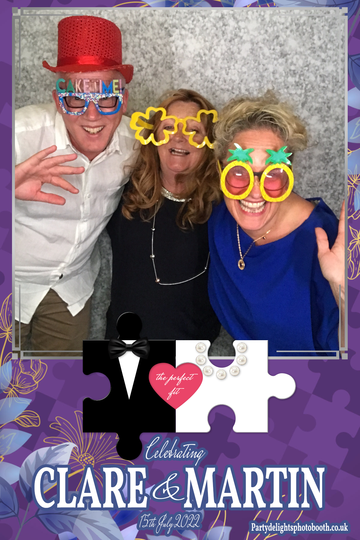 Clare and Martin's Wedding | View more photos from the event at gallery.partydelightsphotobooth.co.uk/u/PartyDelightsPhotoBooth/Clare-and-Martins-Wedding