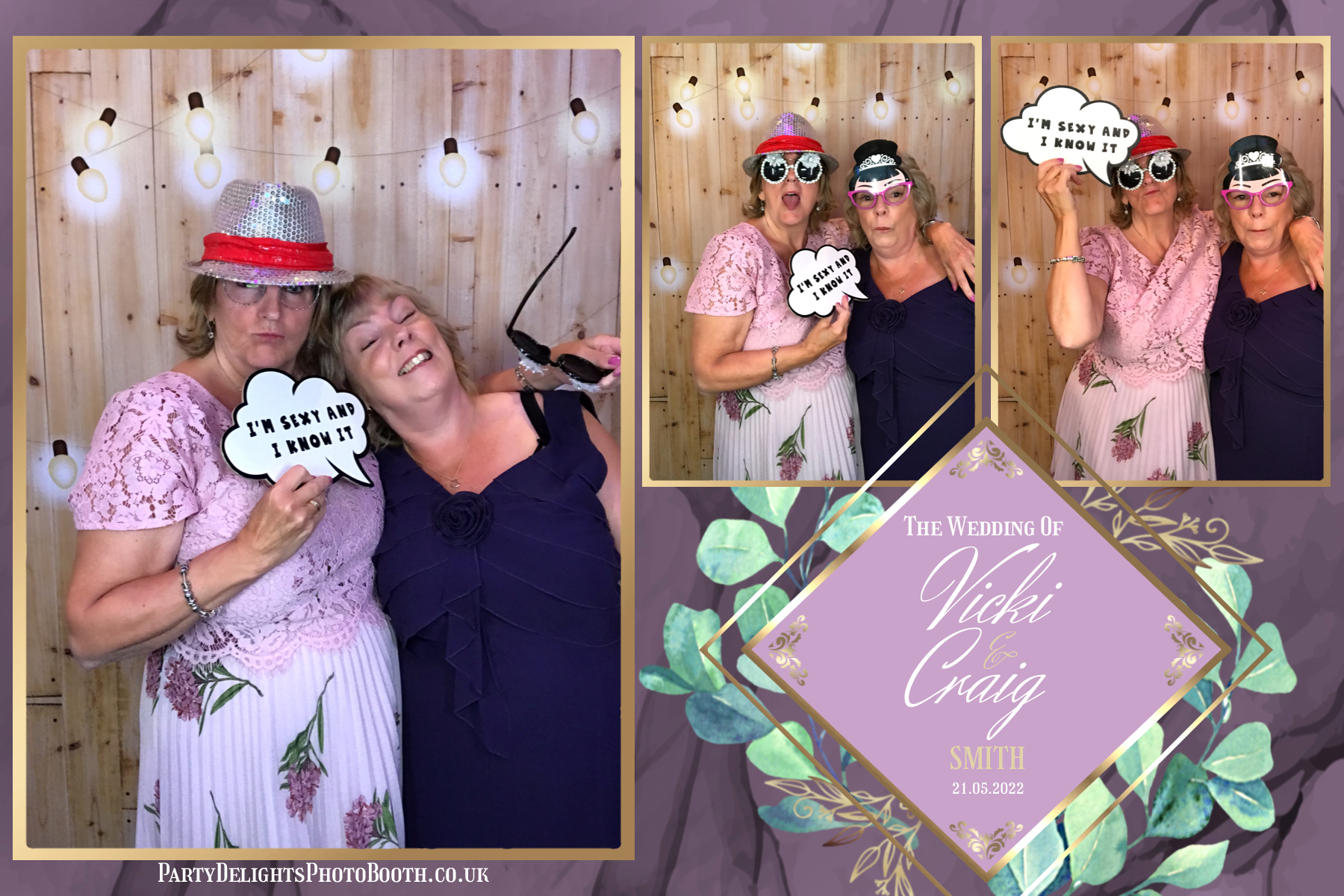 Craig & Vicki's Wedding | View more photos from the event at gallery.partydelightsphotobooth.co.uk/u/PartyDelightsPhotoBooth/Craig-Vickis-Wedding