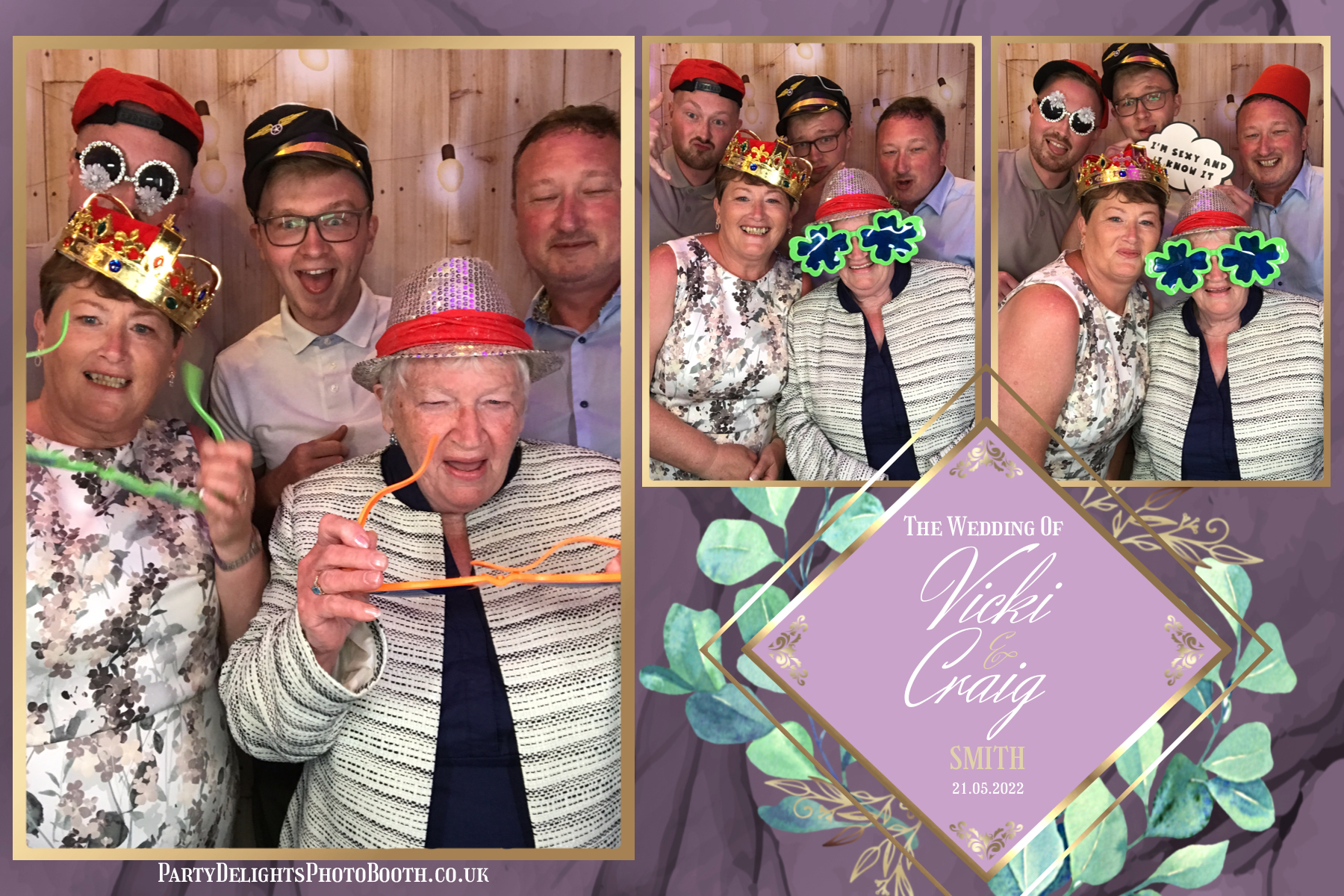 Craig & Vicki's Wedding | View more photos from the event at gallery.partydelightsphotobooth.co.uk/u/PartyDelightsPhotoBooth/Craig-Vickis-Wedding