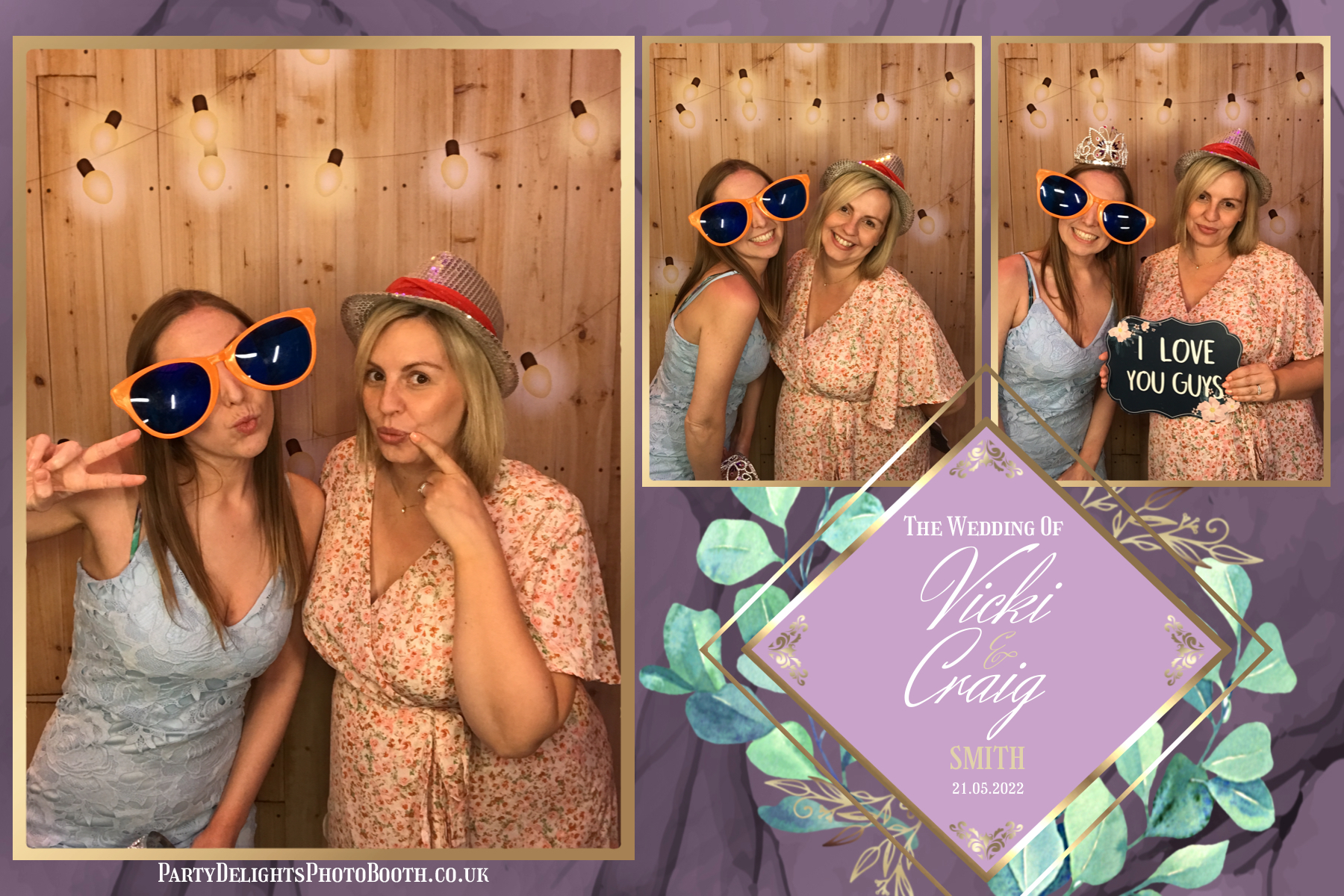 Craig & Vicki's Wedding | View more photos from the event at gallery.partydelightsphotobooth.co.uk/u/PartyDelightsPhotoBooth/Craig-Vickis-Wedding
