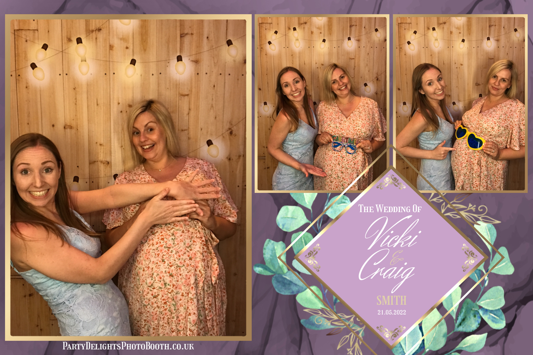 Craig & Vicki's Wedding | View more photos from the event at gallery.partydelightsphotobooth.co.uk/u/PartyDelightsPhotoBooth/Craig-Vickis-Wedding