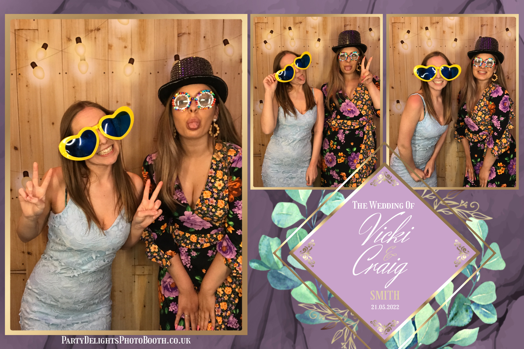 Craig & Vicki's Wedding | View more photos from the event at gallery.partydelightsphotobooth.co.uk/u/PartyDelightsPhotoBooth/Craig-Vickis-Wedding