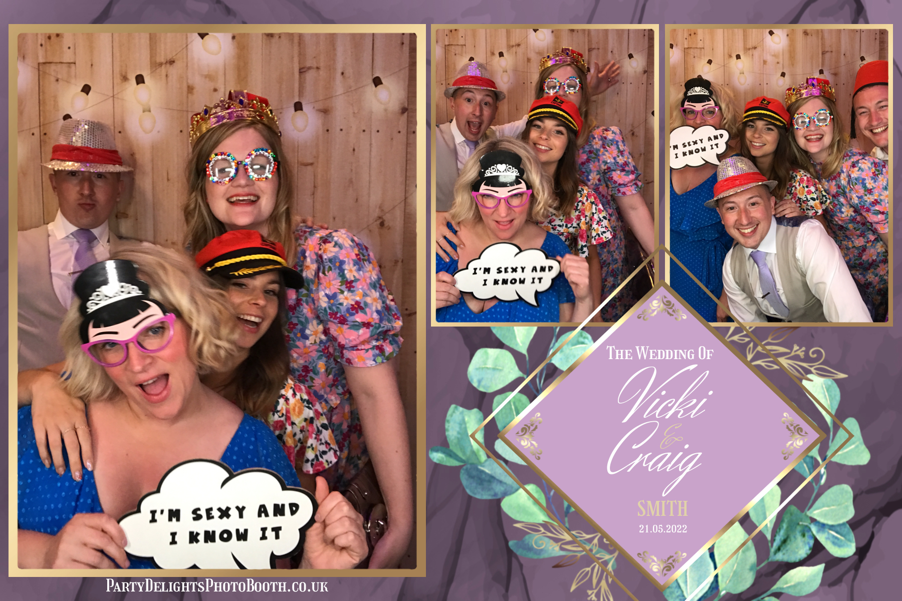 Craig & Vicki's Wedding | View more photos from the event at gallery.partydelightsphotobooth.co.uk/u/PartyDelightsPhotoBooth/Craig-Vickis-Wedding