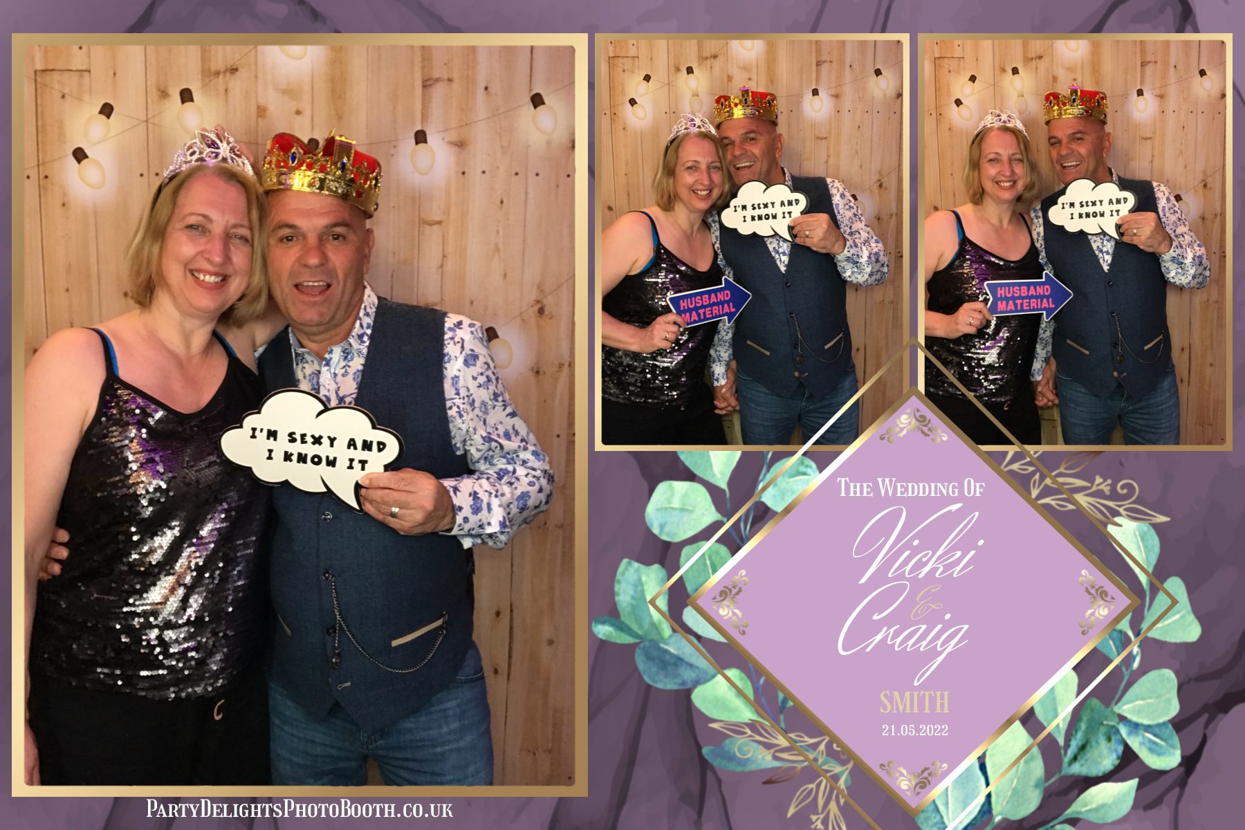 Craig & Vicki's Wedding | View more photos from the event at gallery.partydelightsphotobooth.co.uk/u/PartyDelightsPhotoBooth/Craig-Vickis-Wedding