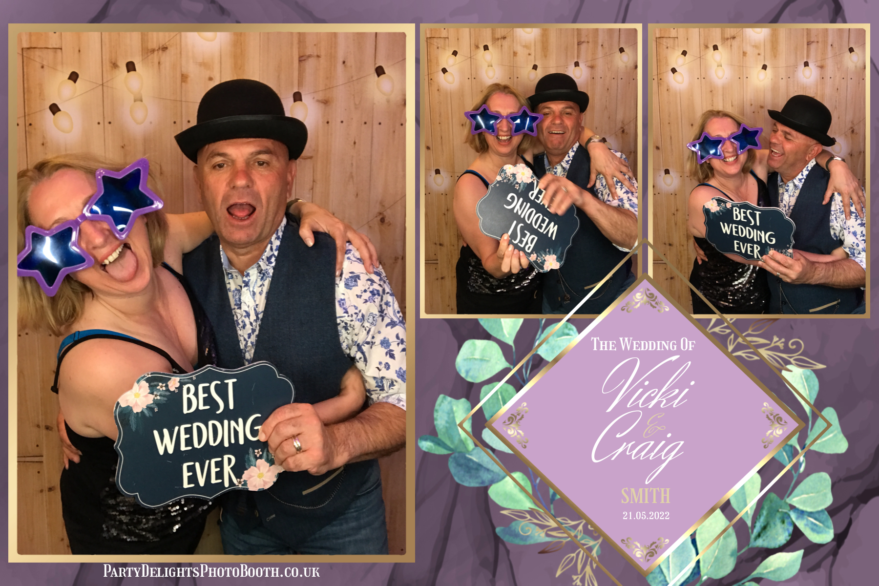 Craig & Vicki's Wedding | View more photos from the event at gallery.partydelightsphotobooth.co.uk/u/PartyDelightsPhotoBooth/Craig-Vickis-Wedding