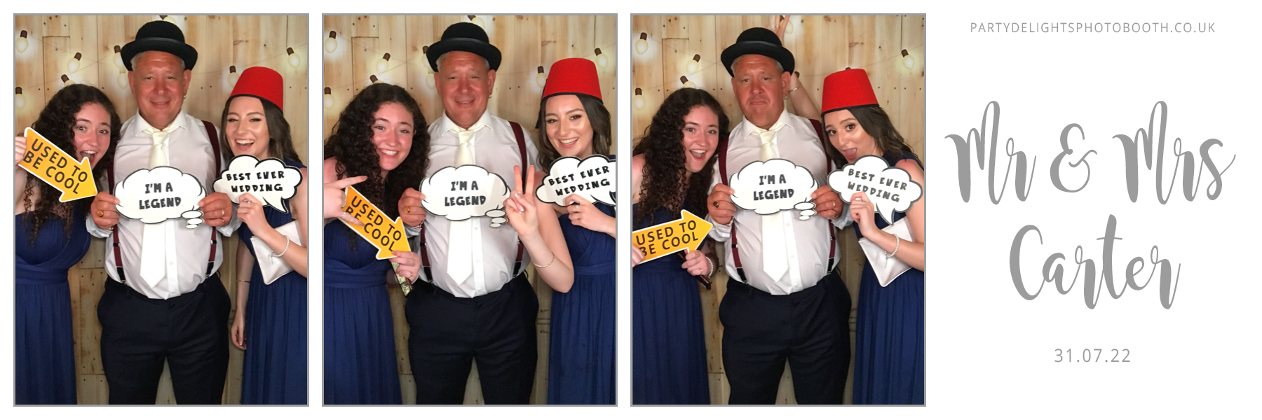 Dan & Alice's Wedding | View more photos from the event at gallery.partydelightsphotobooth.co.uk/u/PartyDelightsPhotoBooth/Dan-Alices-Wedding