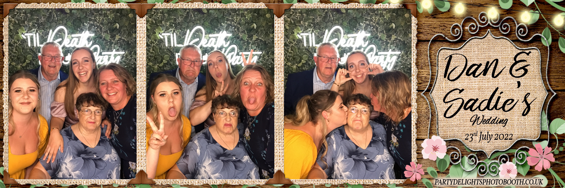 Dan & Sadie's Wedding Day | View more photos from the event at gallery.partydelightsphotobooth.co.uk/u/PartyDelightsPhotoBooth/Dan-Sadies-Wedding-Day