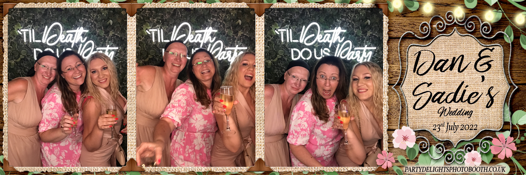 Dan & Sadie's Wedding Day | View more photos from the event at gallery.partydelightsphotobooth.co.uk/u/PartyDelightsPhotoBooth/Dan-Sadies-Wedding-Day