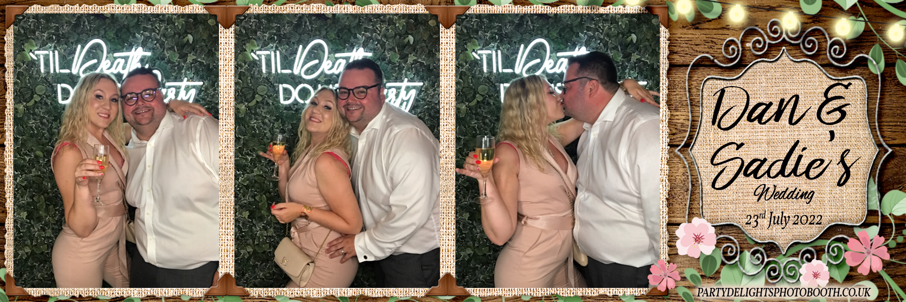 Dan & Sadie's Wedding Day | View more photos from the event at gallery.partydelightsphotobooth.co.uk/u/PartyDelightsPhotoBooth/Dan-Sadies-Wedding-Day