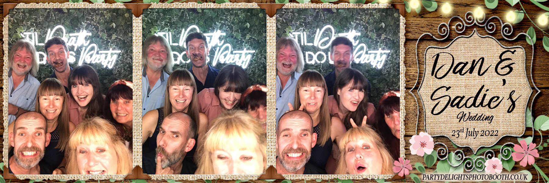 Dan & Sadie's Wedding Day | View more photos from the event at gallery.partydelightsphotobooth.co.uk/u/PartyDelightsPhotoBooth/Dan-Sadies-Wedding-Day