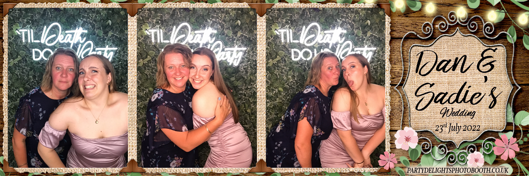Dan & Sadie's Wedding Day | View more photos from the event at gallery.partydelightsphotobooth.co.uk/u/PartyDelightsPhotoBooth/Dan-Sadies-Wedding-Day