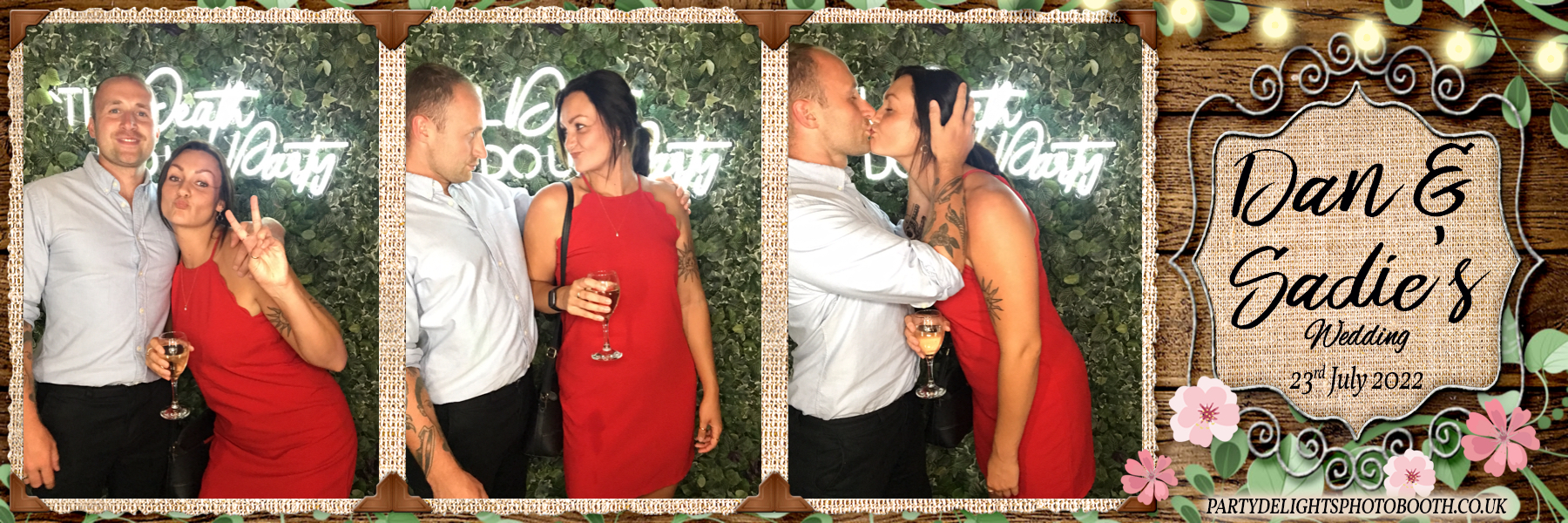 Dan & Sadie's Wedding Day | View more photos from the event at gallery.partydelightsphotobooth.co.uk/u/PartyDelightsPhotoBooth/Dan-Sadies-Wedding-Day