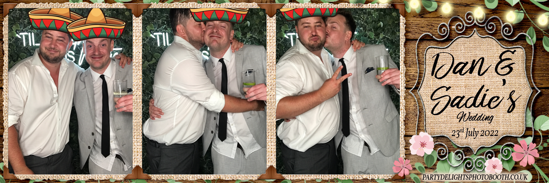 Dan & Sadie's Wedding Day | View more photos from the event at gallery.partydelightsphotobooth.co.uk/u/PartyDelightsPhotoBooth/Dan-Sadies-Wedding-Day