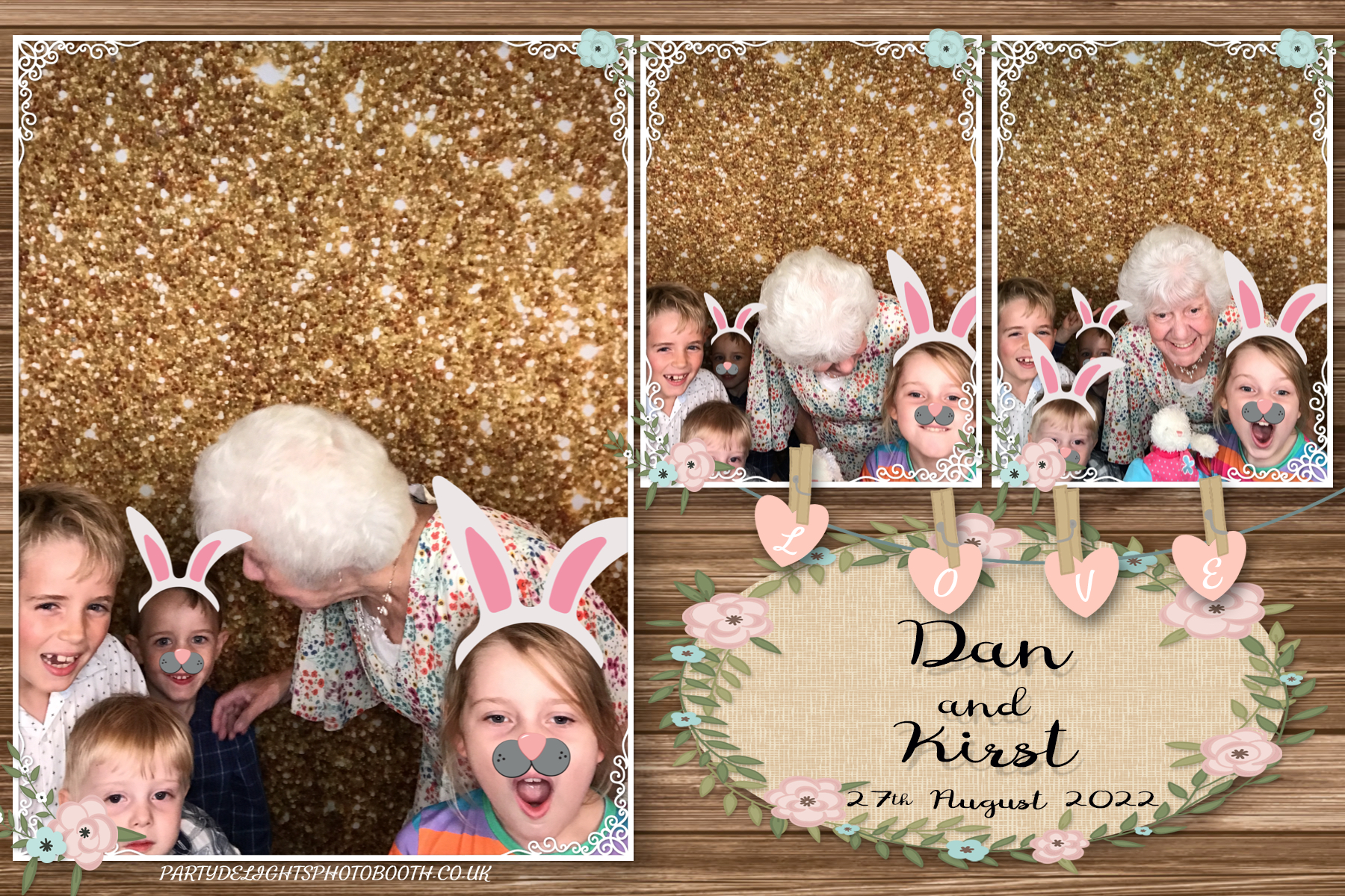 Dan and Kirst's Wedding | View more photos from the event at gallery.partydelightsphotobooth.co.uk/u/PartyDelightsPhotoBooth/Dan-and-Kirsts-Wedding