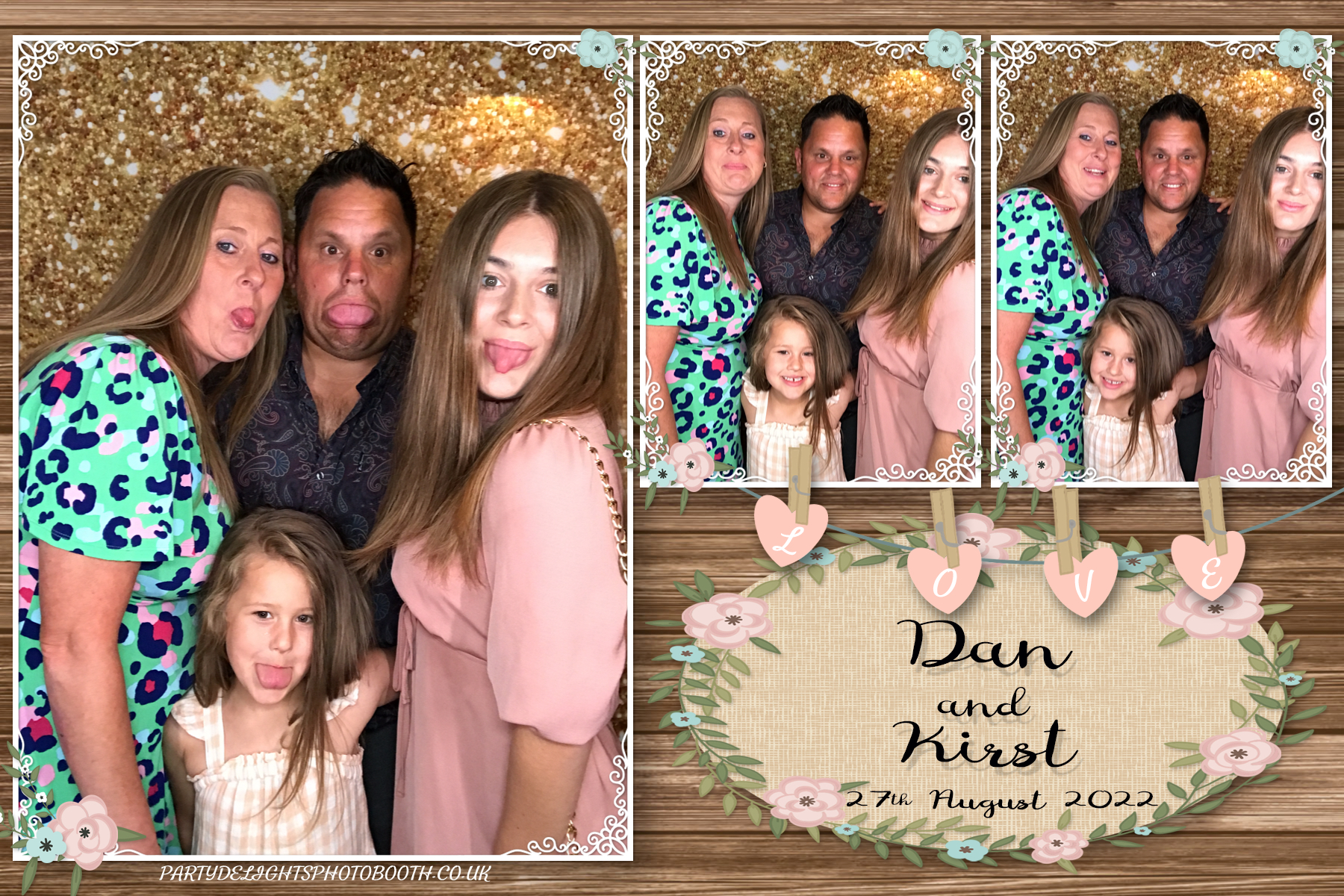 Dan and Kirst's Wedding | View more photos from the event at gallery.partydelightsphotobooth.co.uk/u/PartyDelightsPhotoBooth/Dan-and-Kirsts-Wedding