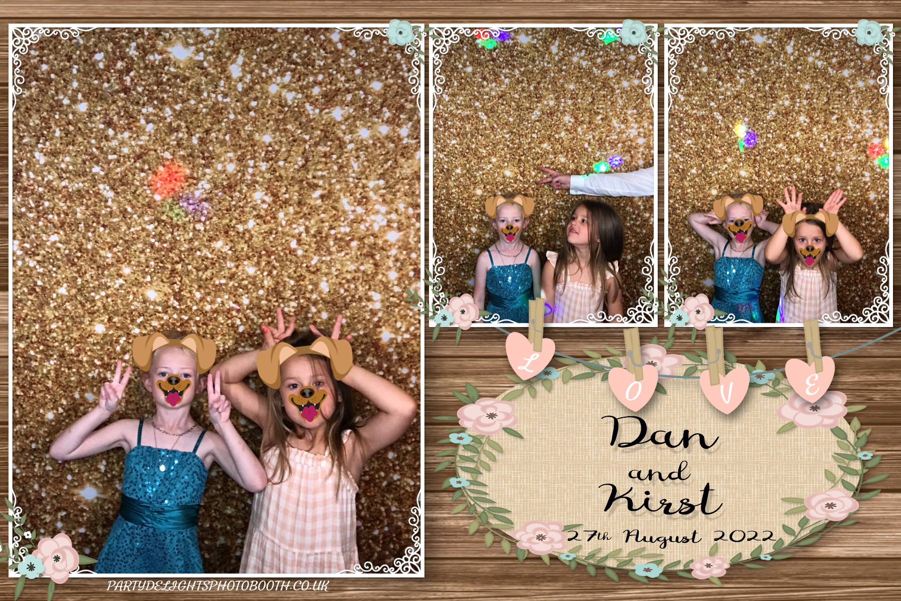 Dan and Kirst's Wedding | View more photos from the event at gallery.partydelightsphotobooth.co.uk/u/PartyDelightsPhotoBooth/Dan-and-Kirsts-Wedding