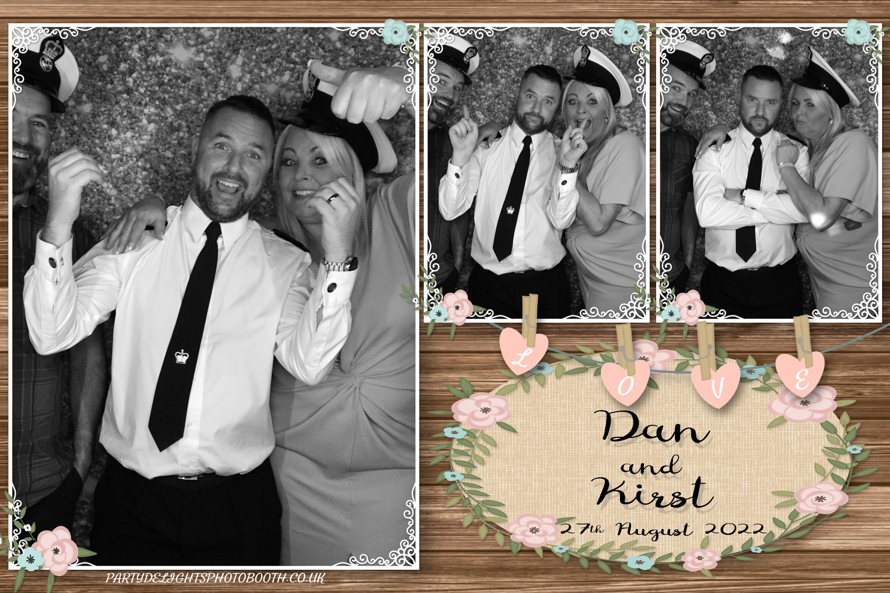 Dan and Kirst's Wedding | View more photos from the event at gallery.partydelightsphotobooth.co.uk/u/PartyDelightsPhotoBooth/Dan-and-Kirsts-Wedding